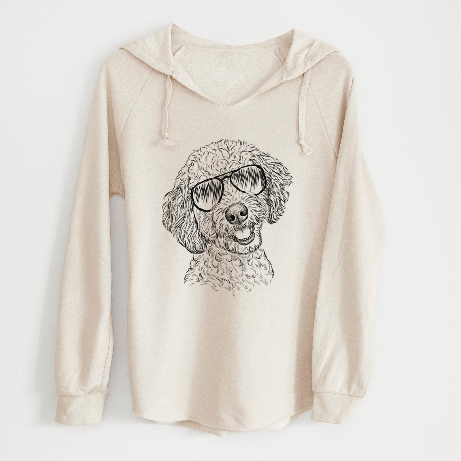 Aviator Gizmo the Goldendoodle - Cali Wave Hooded Sweatshirt
