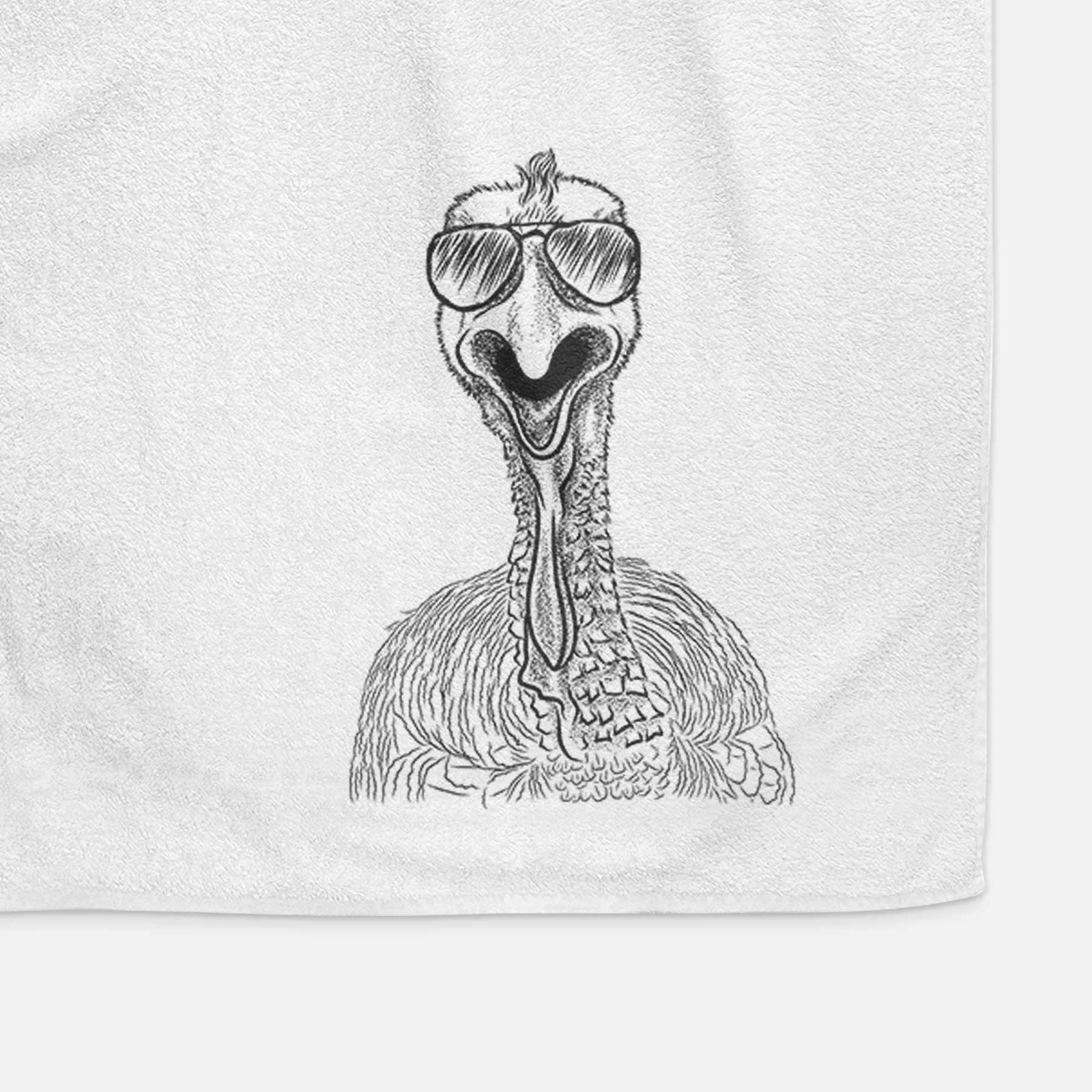 Gobble the Turkey Decorative Hand Towel