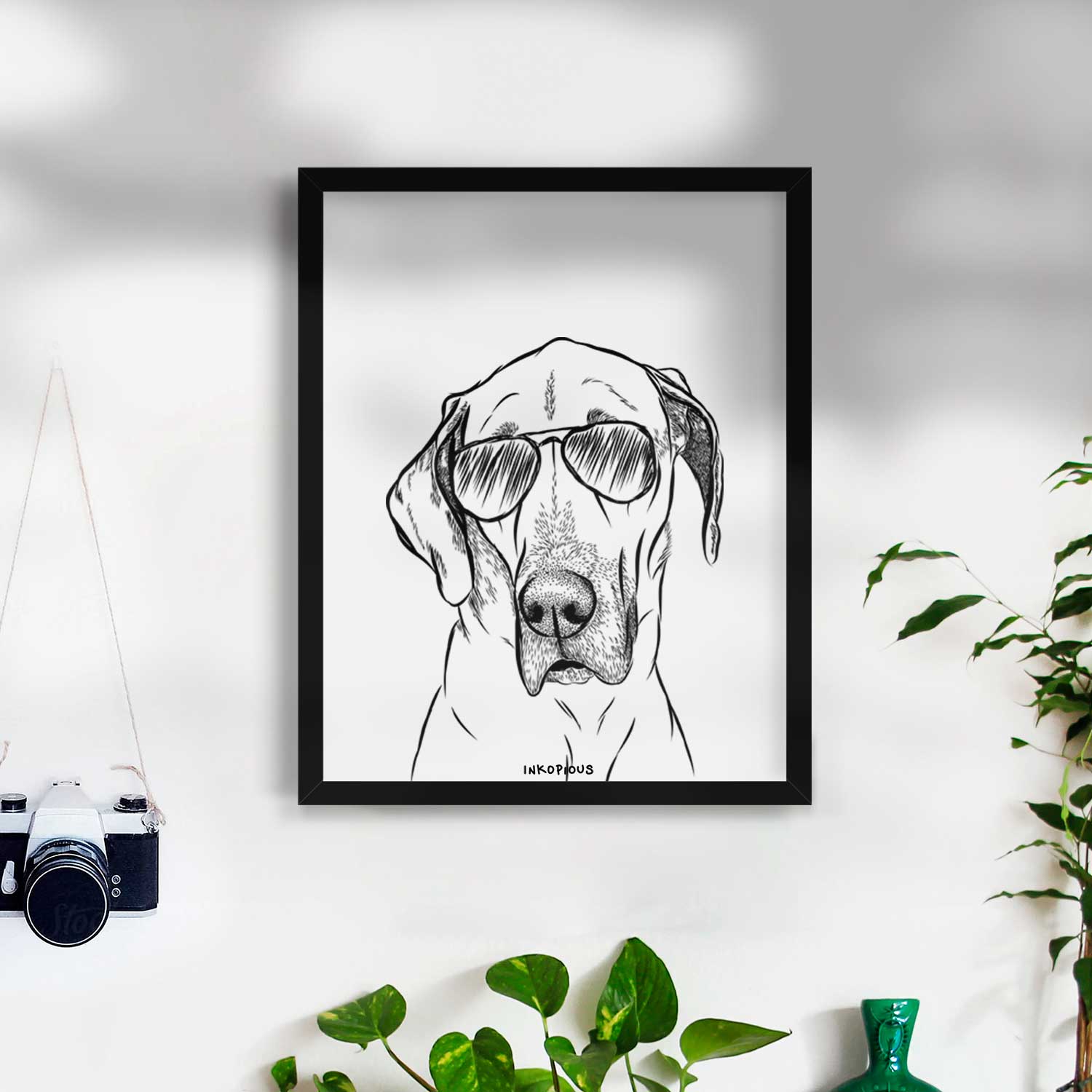 Gracie the Great Dane Art Print