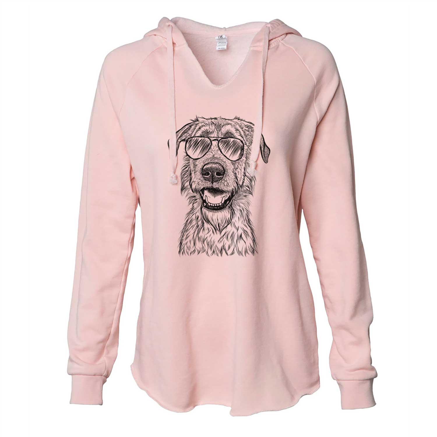 Griffin the Irish Wolfhound - Cali Wave Hooded Sweatshirt
