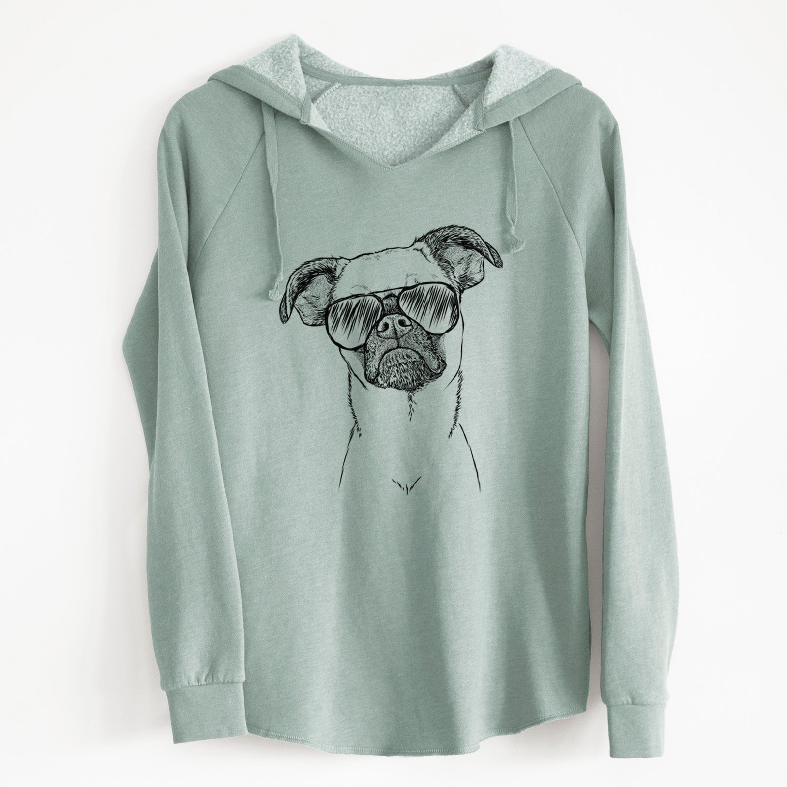Aviator Groot the Brussels Griffon - Cali Wave Hooded Sweatshirt