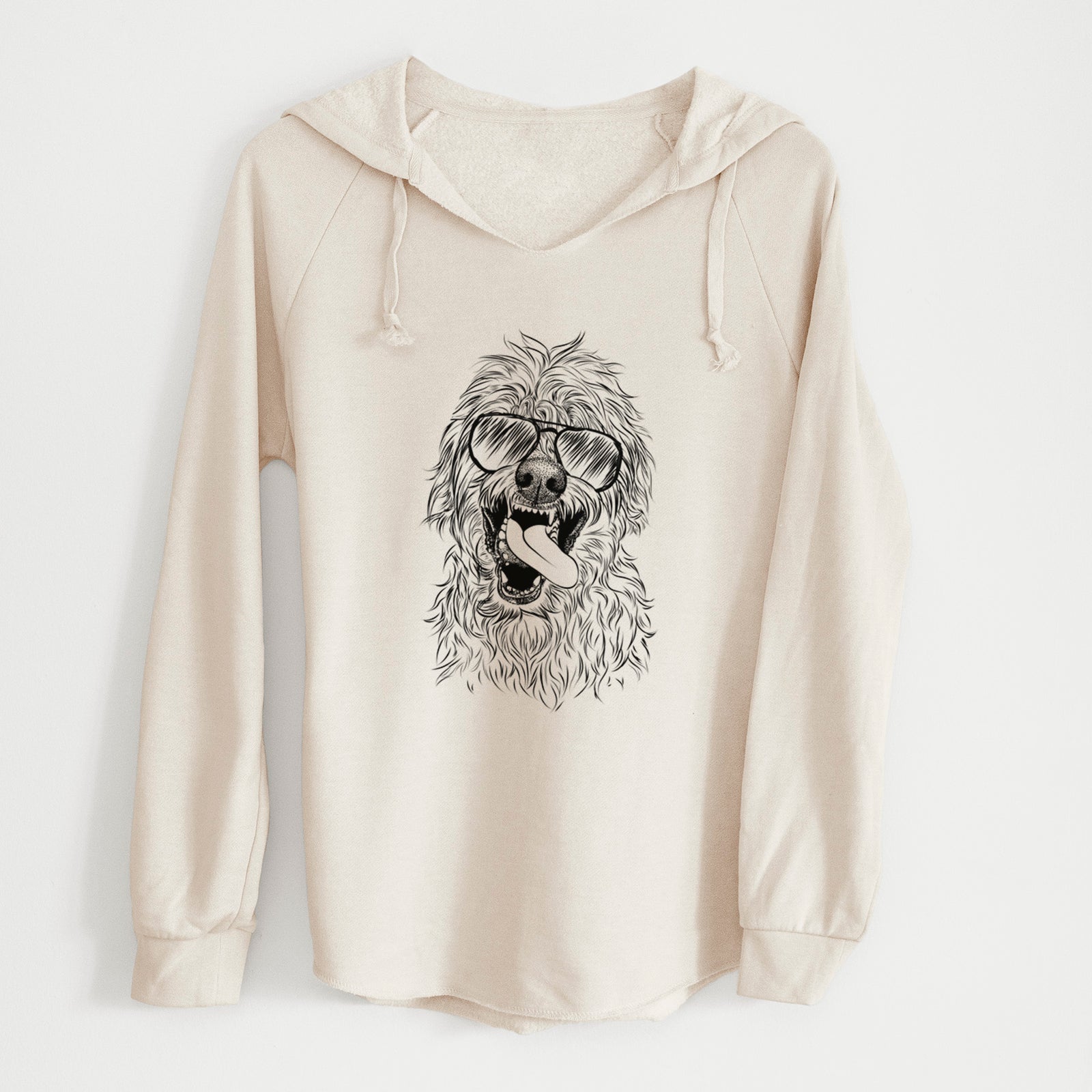 Aviator Groot the Irish Wolfhound - Cali Wave Hooded Sweatshirt