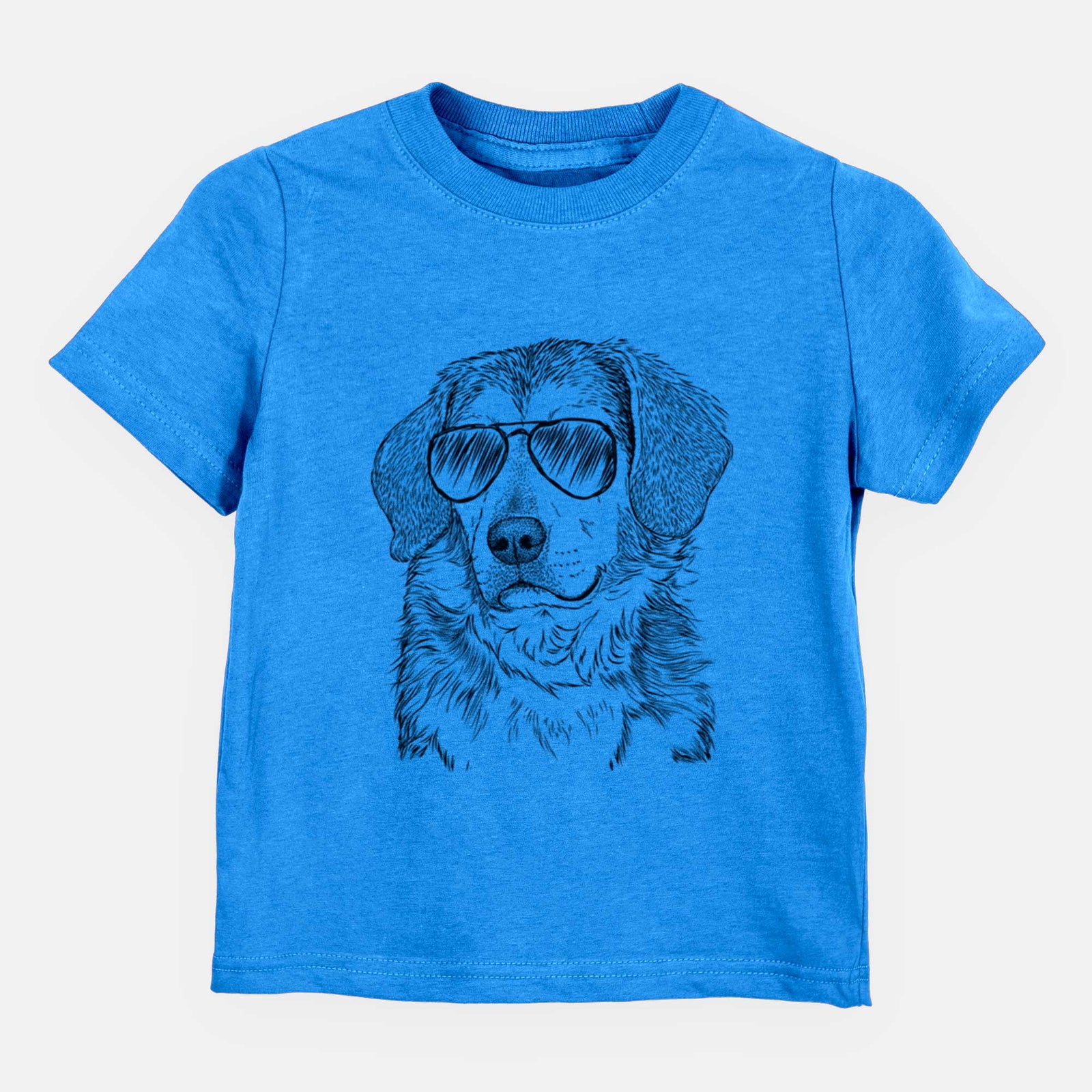 Aviator Gunner the Beagle Mix - Kids/Youth/Toddler Shirt