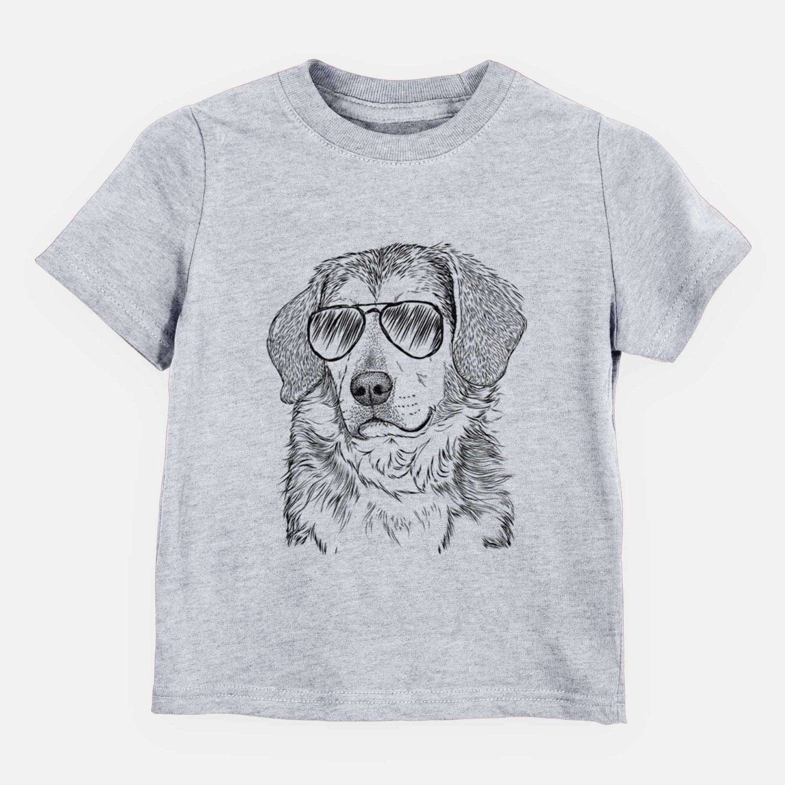 Aviator Gunner the Beagle Mix - Kids/Youth/Toddler Shirt