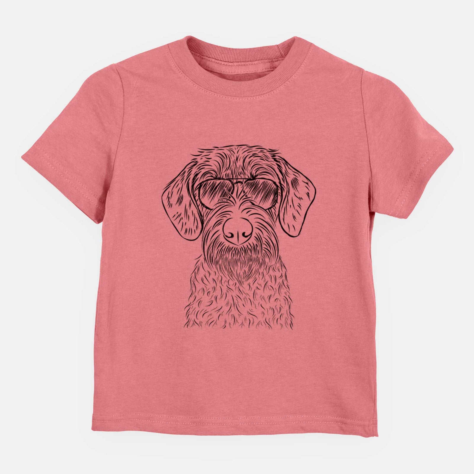 Aviator Gus the German Wirehaired Pointer - Kids/Youth/Toddler Shirt