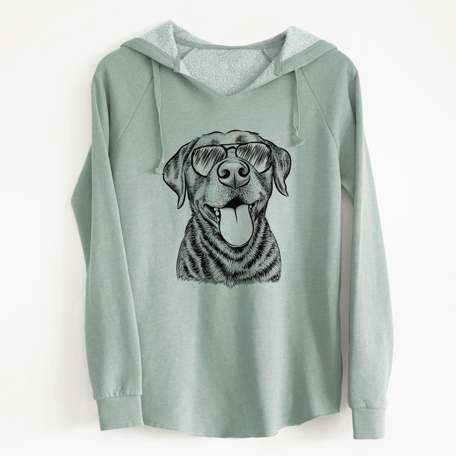 Aviator Gwen the Labrador Retriever - Cali Wave Hooded Sweatshirt