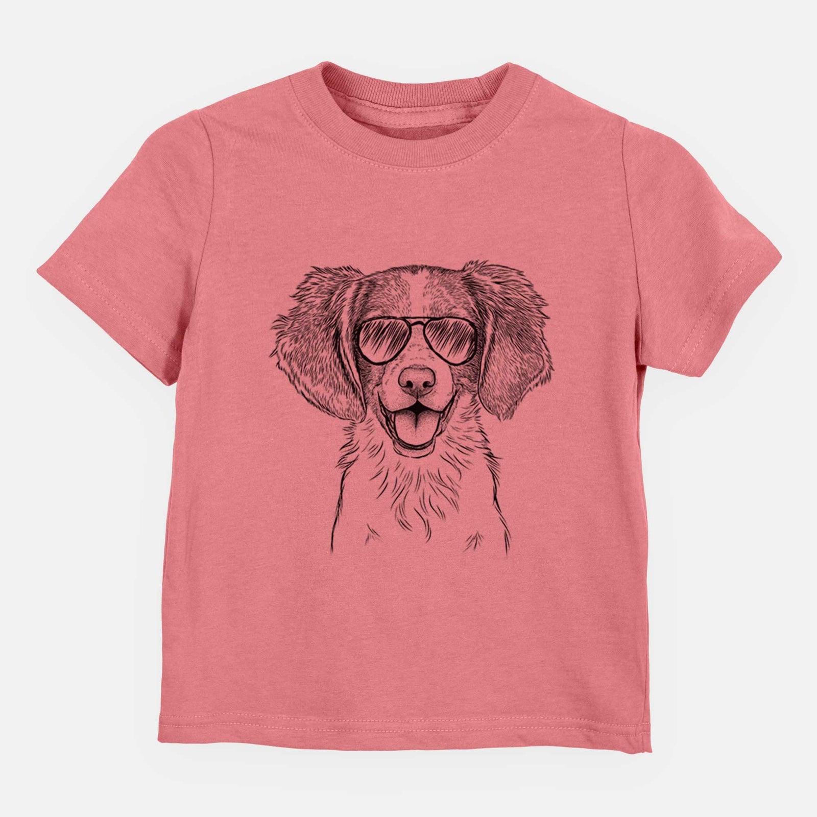 Aviator Happy Holly the Brittany Spaniel - Kids/Youth/Toddler Shirt