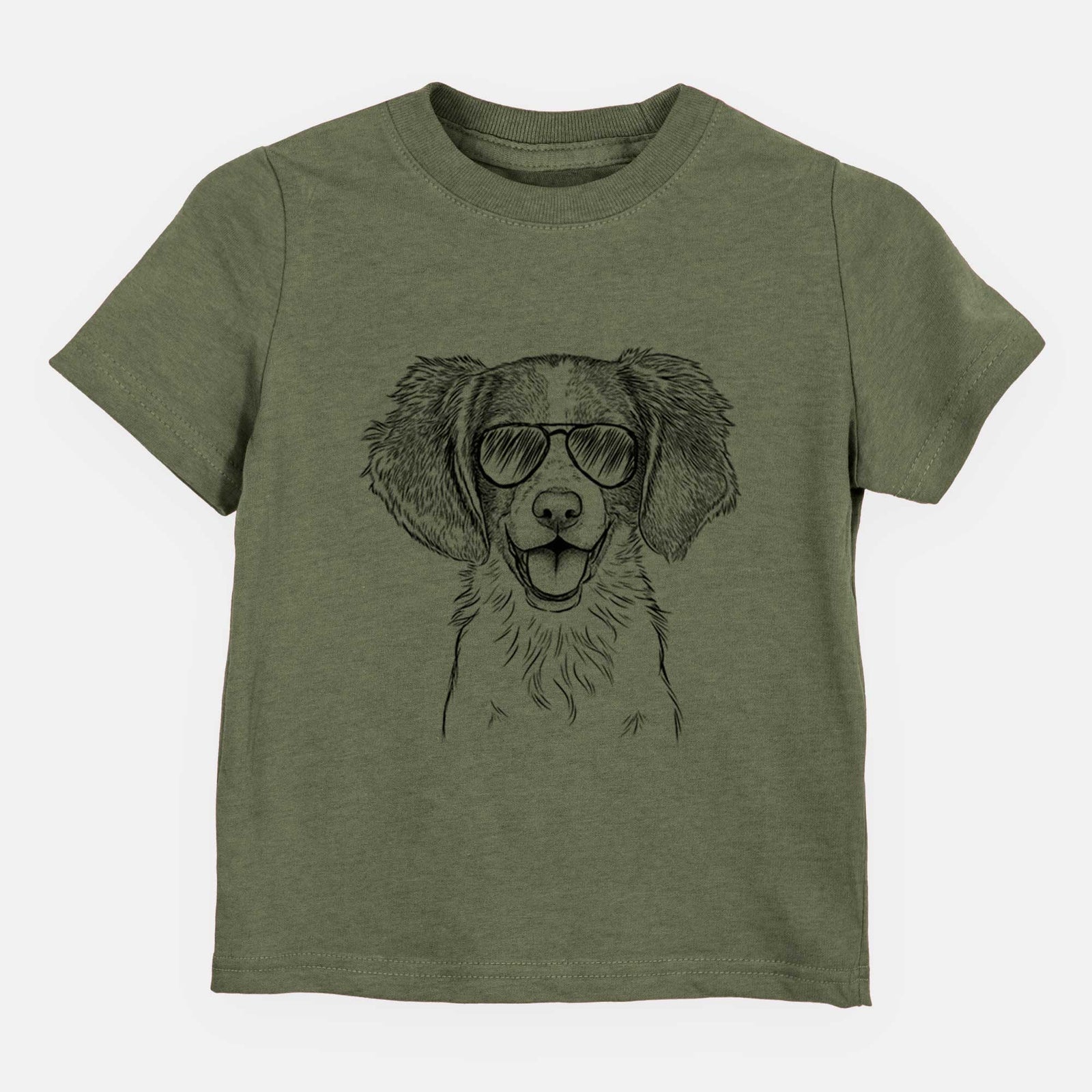 Aviator Happy Holly the Brittany Spaniel - Kids/Youth/Toddler Shirt