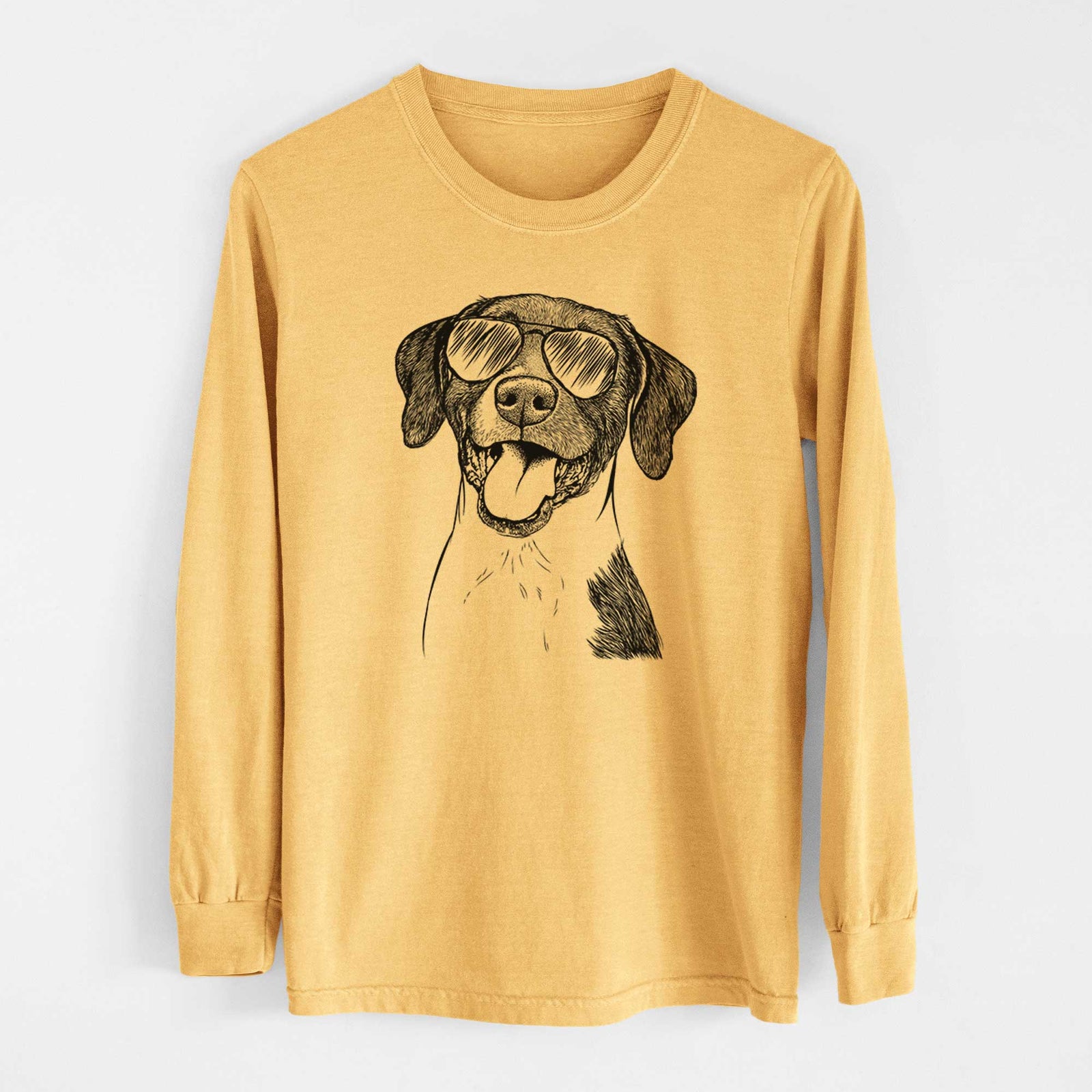 Aviators Harper the Mixed Breed - Heavyweight 100% Cotton Long Sleeve
