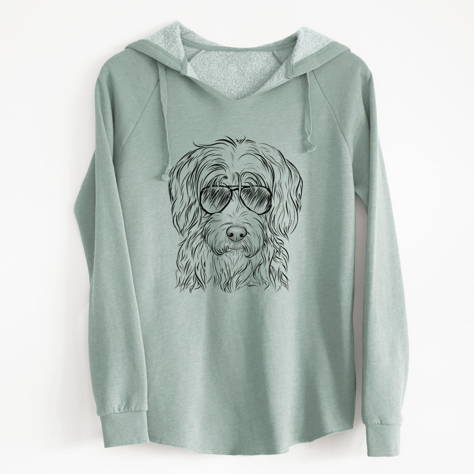 Aviator Harry the Mixed Breed - Cali Wave Hooded Sweatshirt