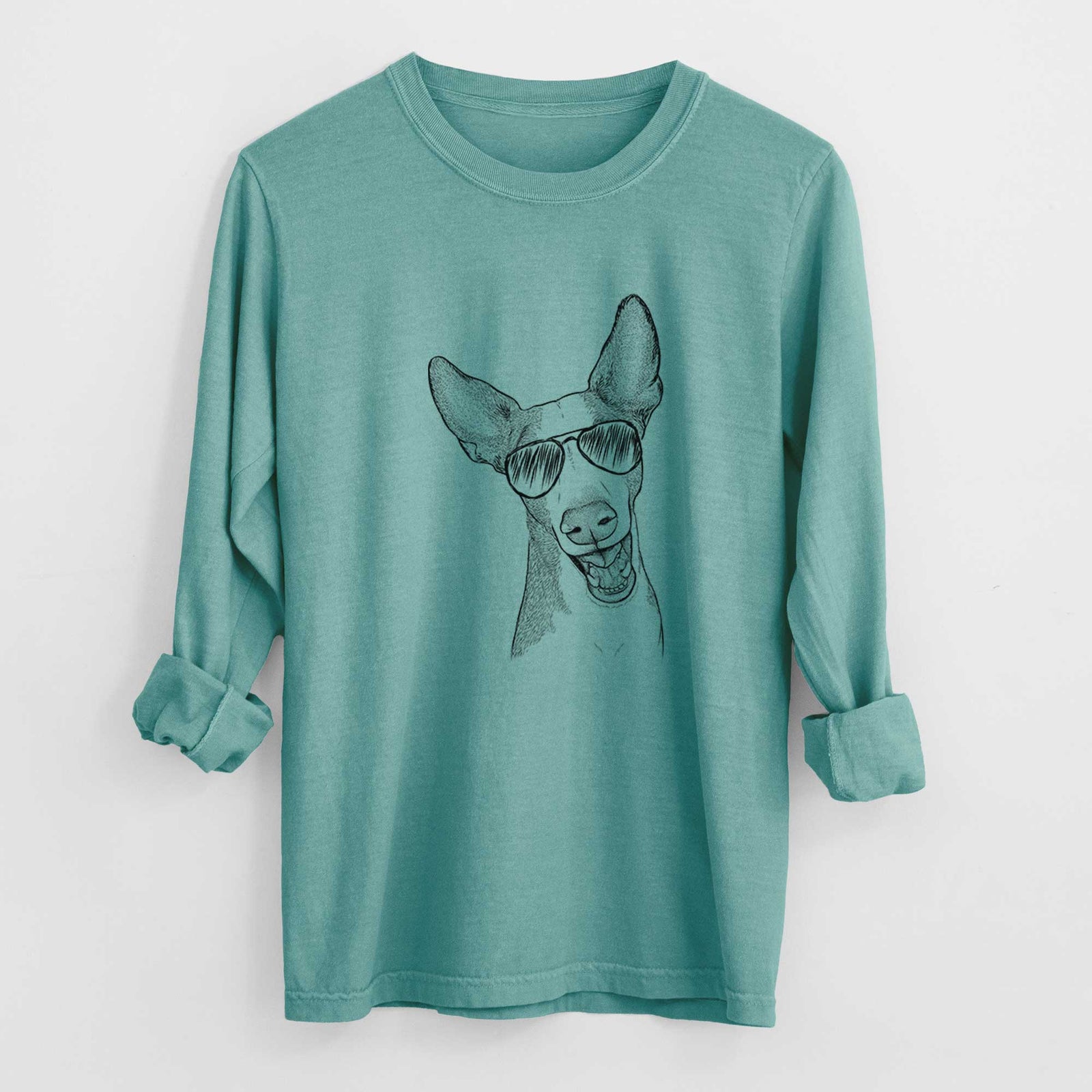 Aviators Havok the Ibizan Hound - Heavyweight 100% Cotton Long Sleeve