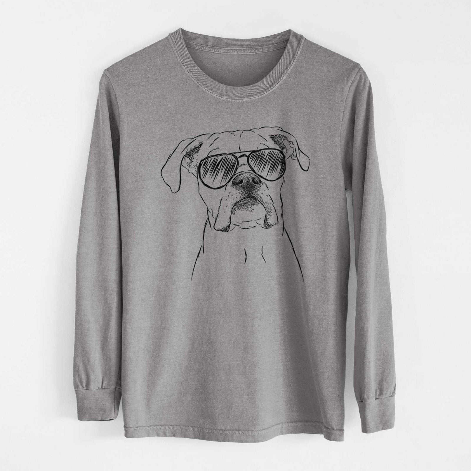 Aviators Henley the Boxer - Heavyweight 100% Cotton Long Sleeve