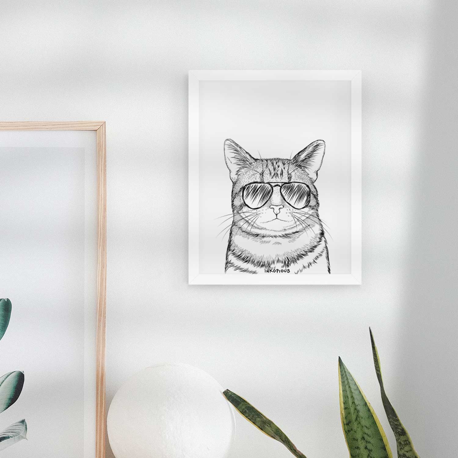 Henry the Bengal Cat Art Print
