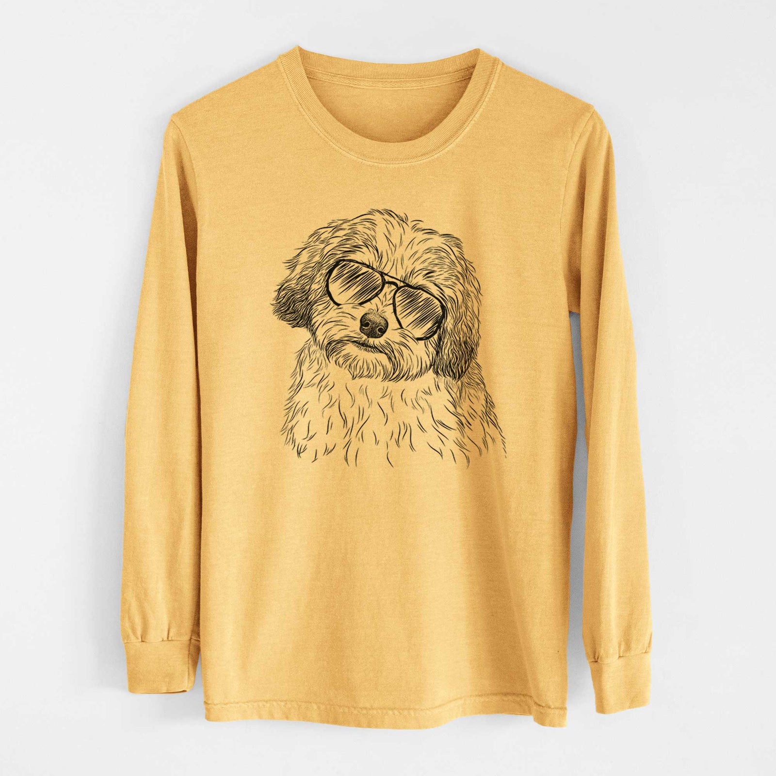 Aviators Henry the Havanese - Heavyweight 100% Cotton Long Sleeve