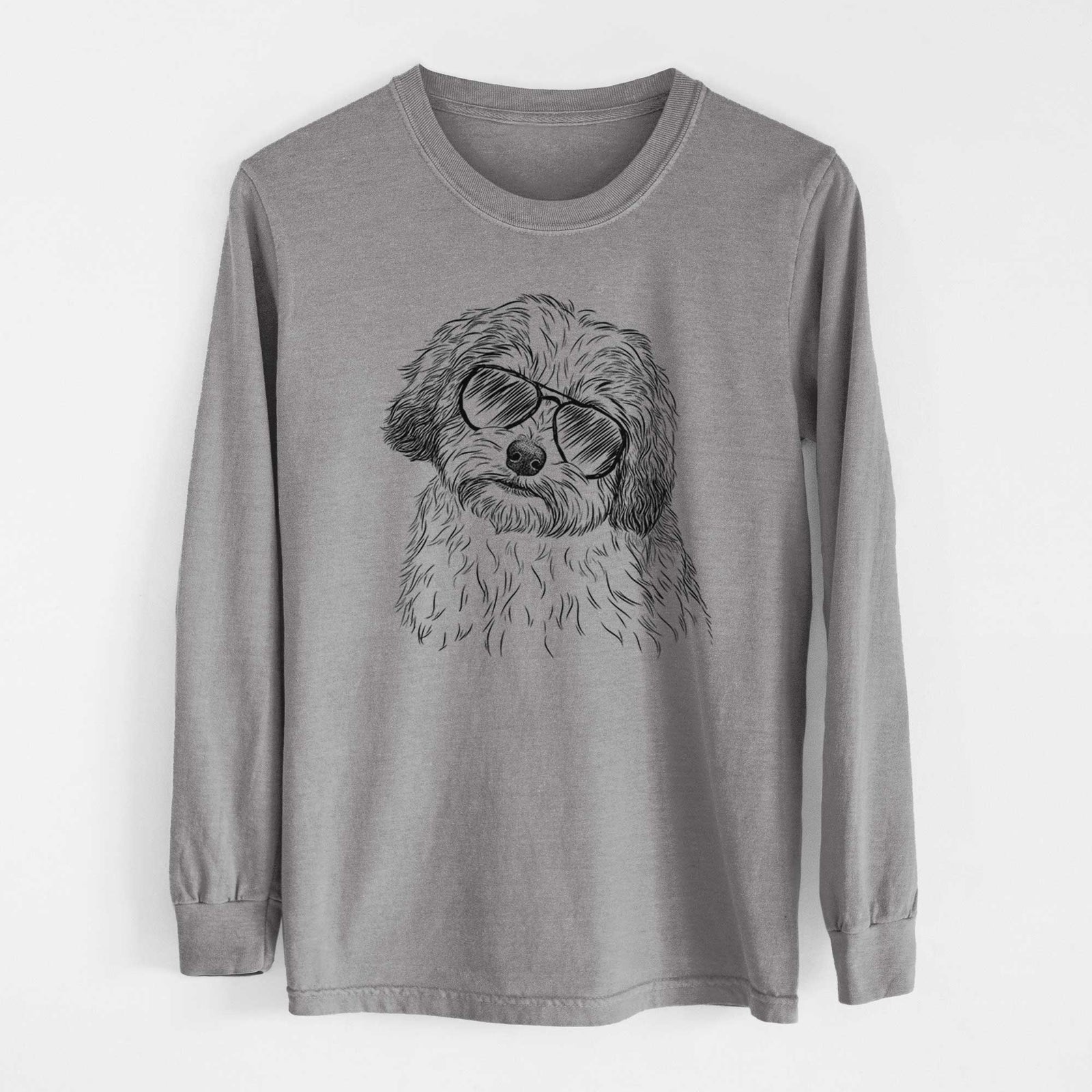 Aviators Henry the Havanese - Heavyweight 100% Cotton Long Sleeve