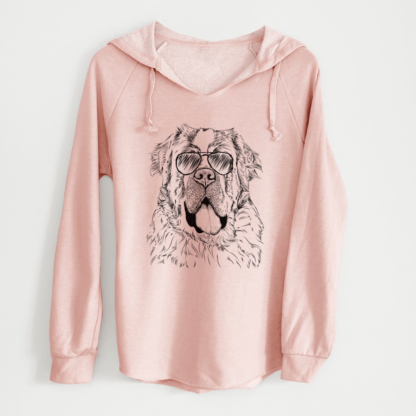 Aviator Hoss the Saint Bernard - Cali Wave Hooded Sweatshirt