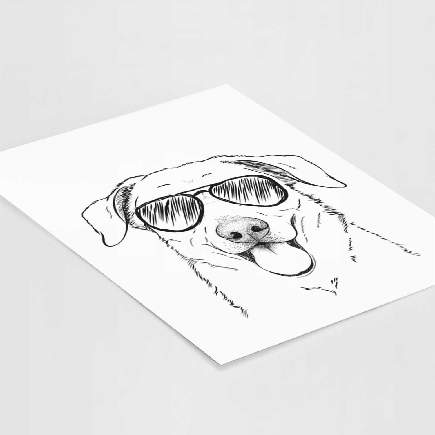 Hudson the Shepherd Art Print