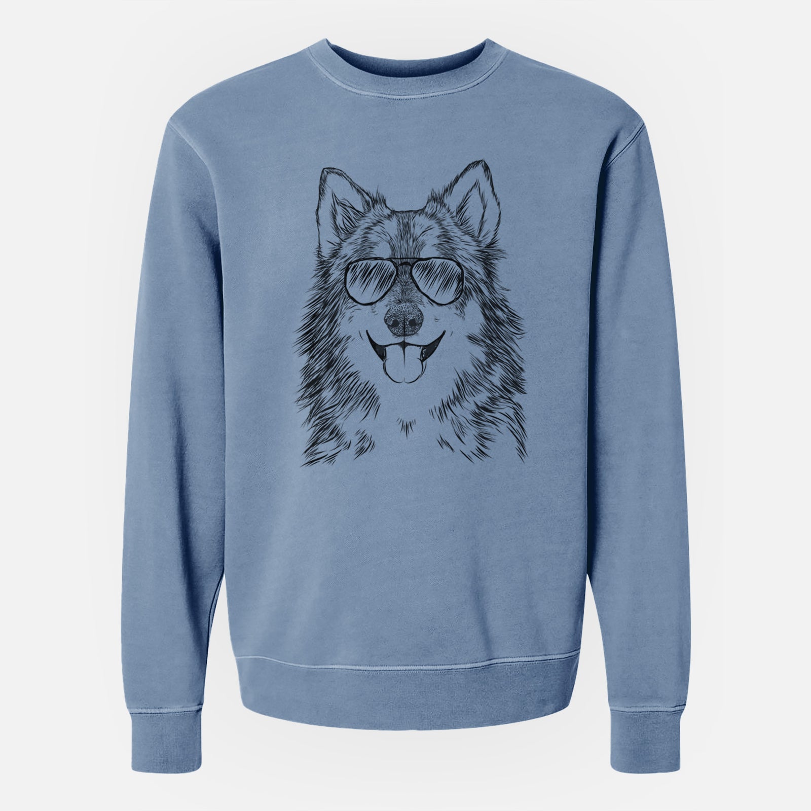 Aviator Iben the Utonagan - Unisex Pigment Dyed Crew Sweatshirt