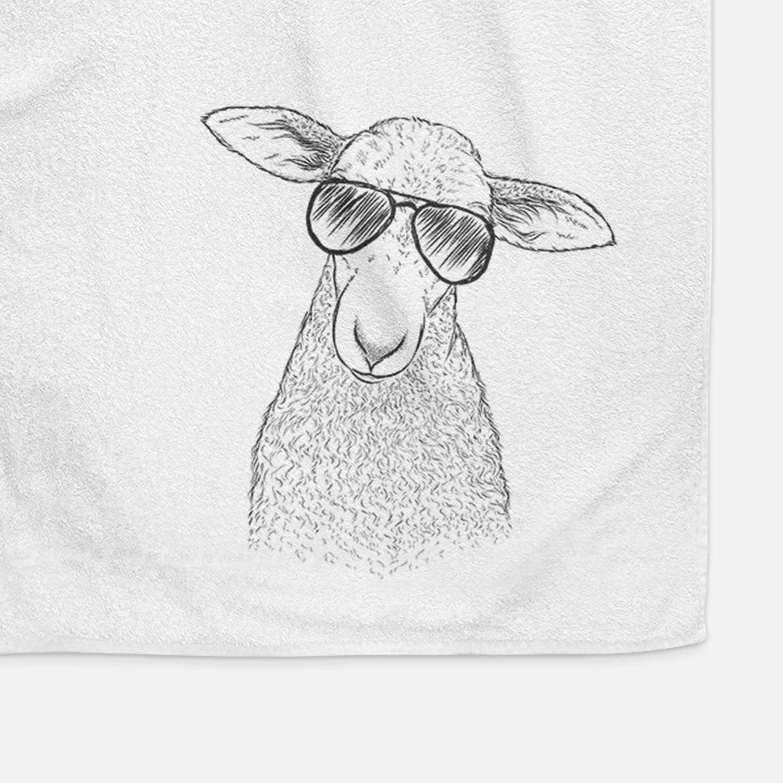 Ivy the Lamb Decorative Hand Towel