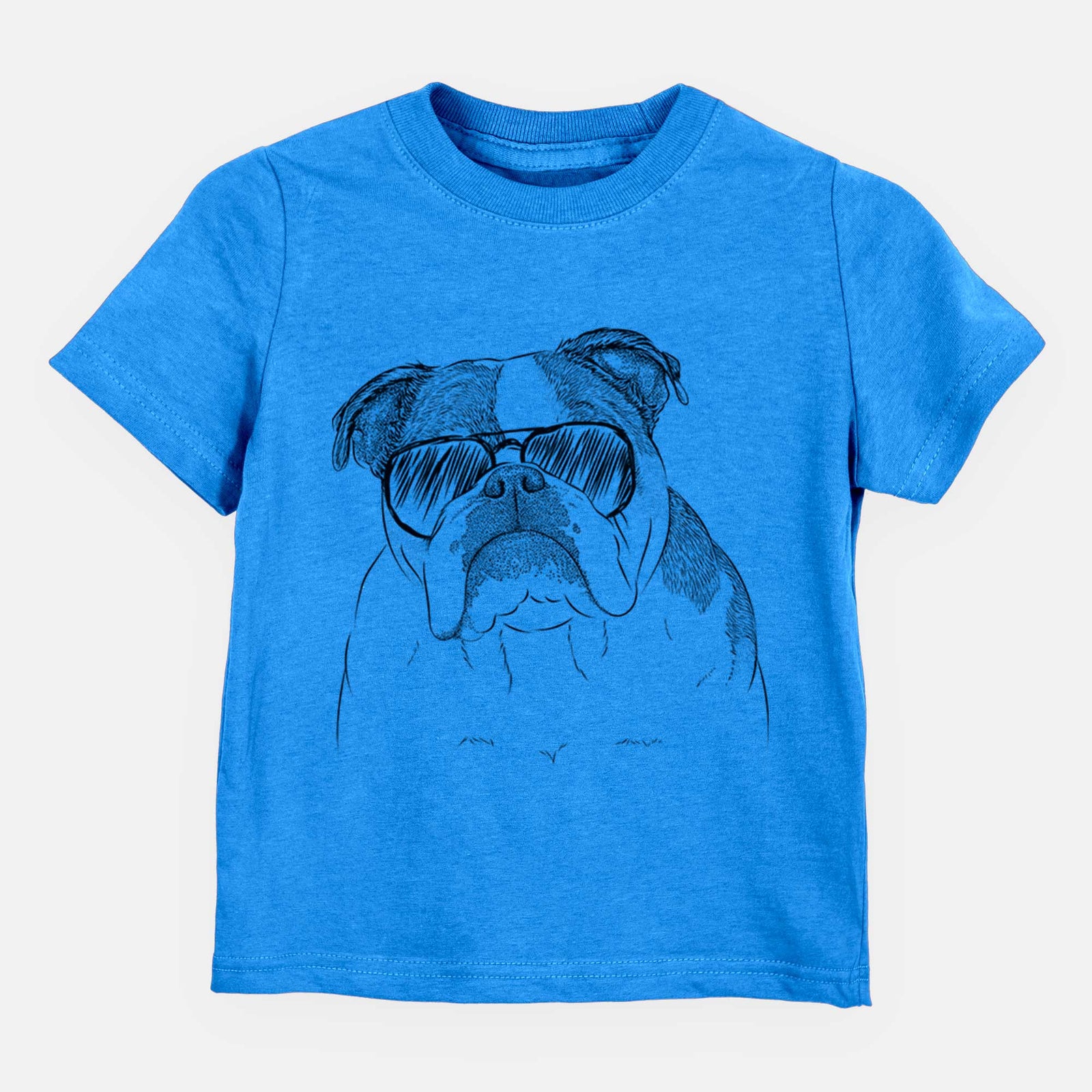 Aviator Jack the English Bulldog - Kids/Youth/Toddler Shirt
