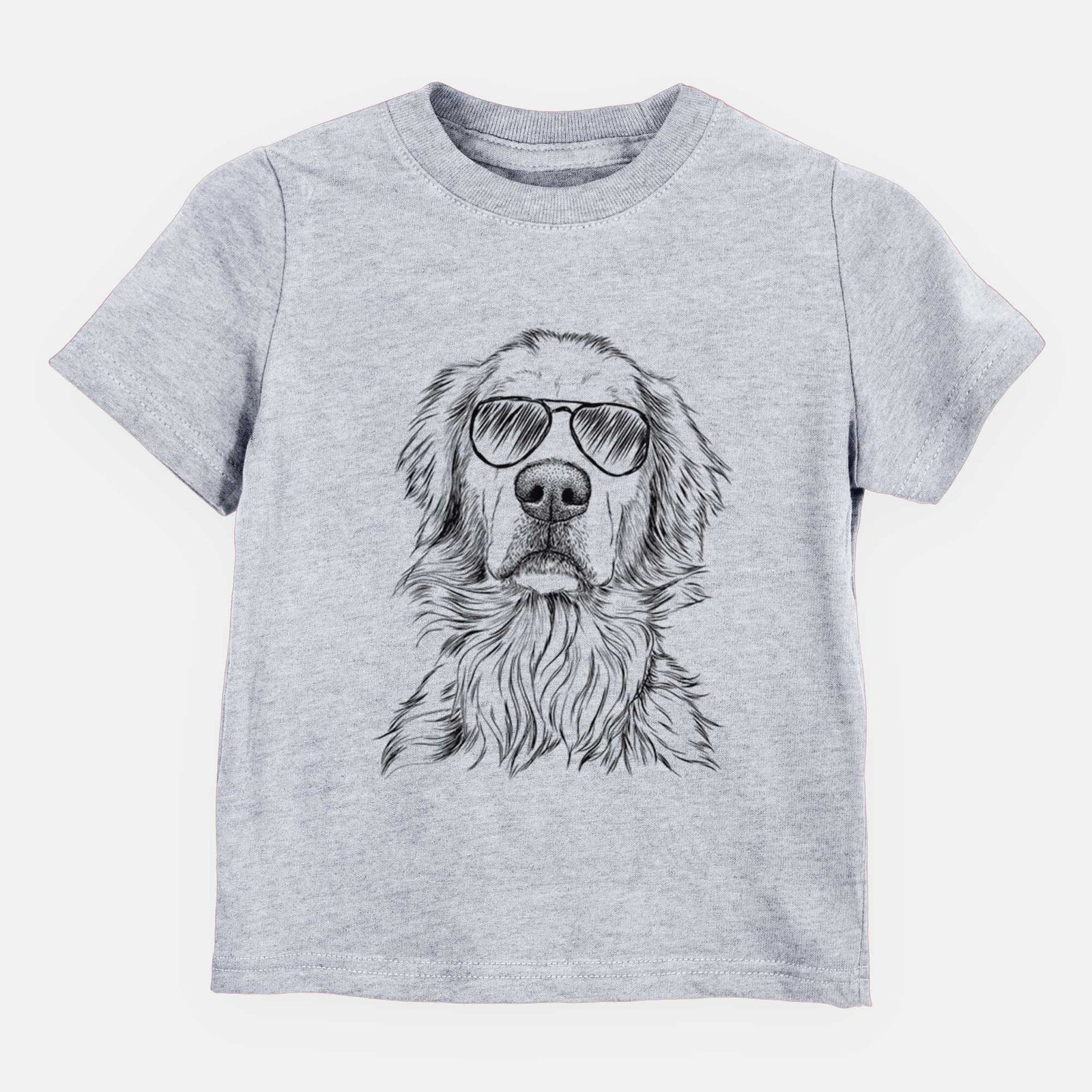 Aviator Jake-aroni the Golden Retriever - Kids/Youth/Toddler Shirt