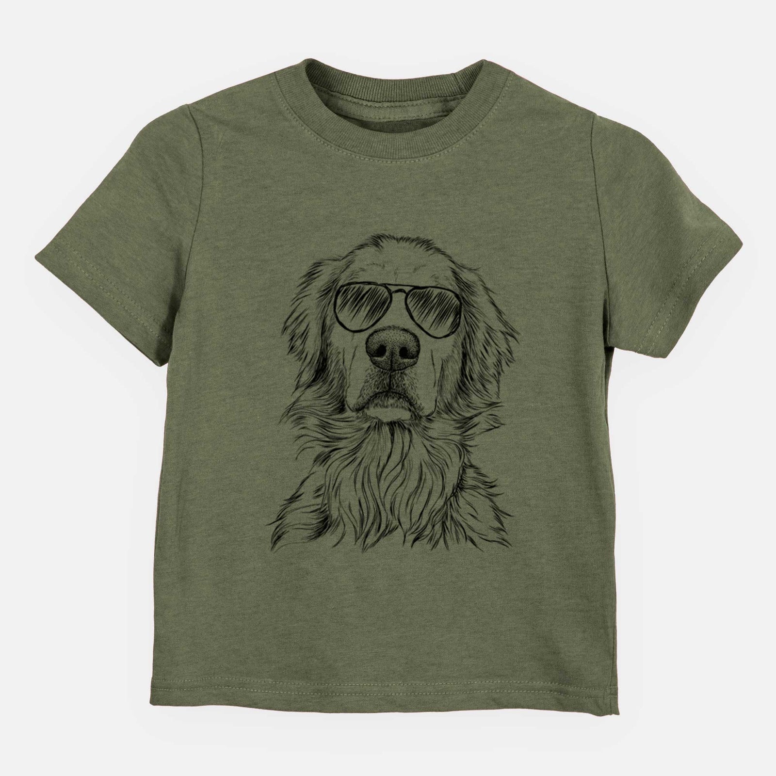 Aviator Jake-aroni the Golden Retriever - Kids/Youth/Toddler Shirt