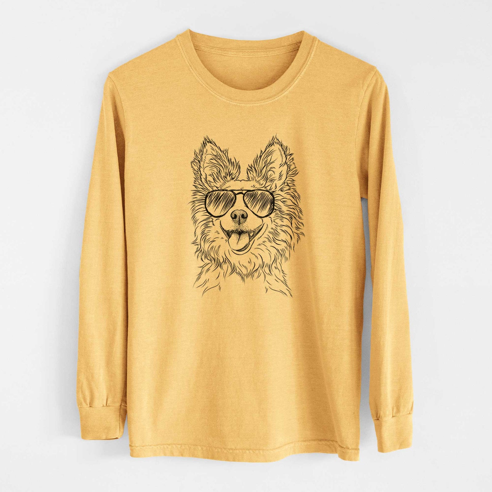 Aviators Jasper the Pomchi - Heavyweight 100% Cotton Long Sleeve