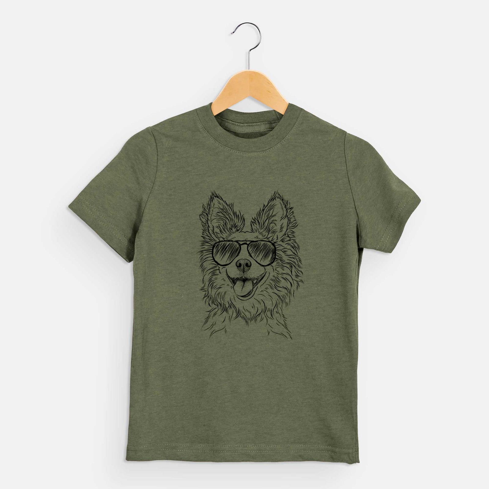 Aviator Jasper the Pomchi - Kids/Youth/Toddler Shirt