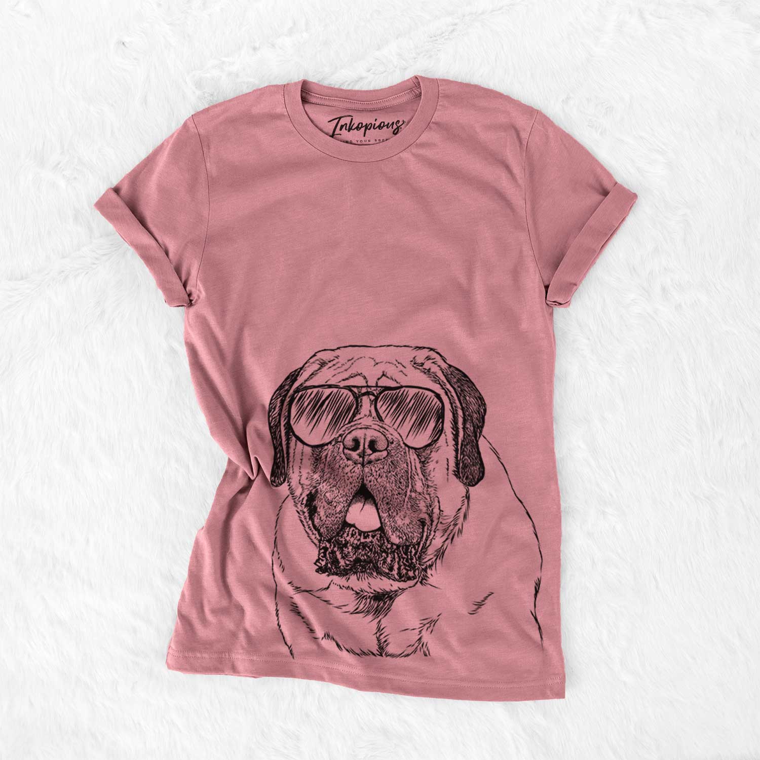 Jed the English Mastiff - Bella Canvas Unisex Crewneck