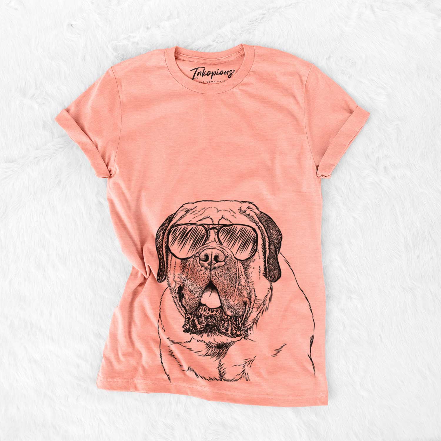 Jed the English Mastiff - Bella Canvas Unisex Crewneck