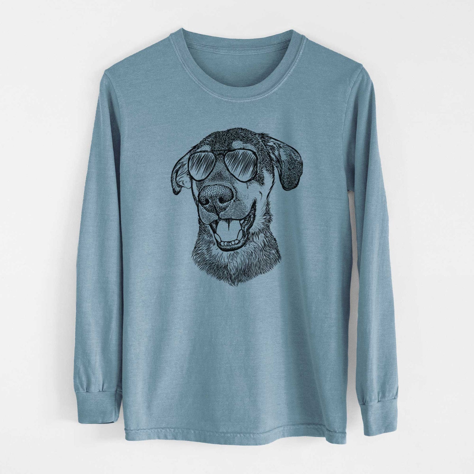 Aviators Jet the Mixed Breed - Heavyweight 100% Cotton Long Sleeve