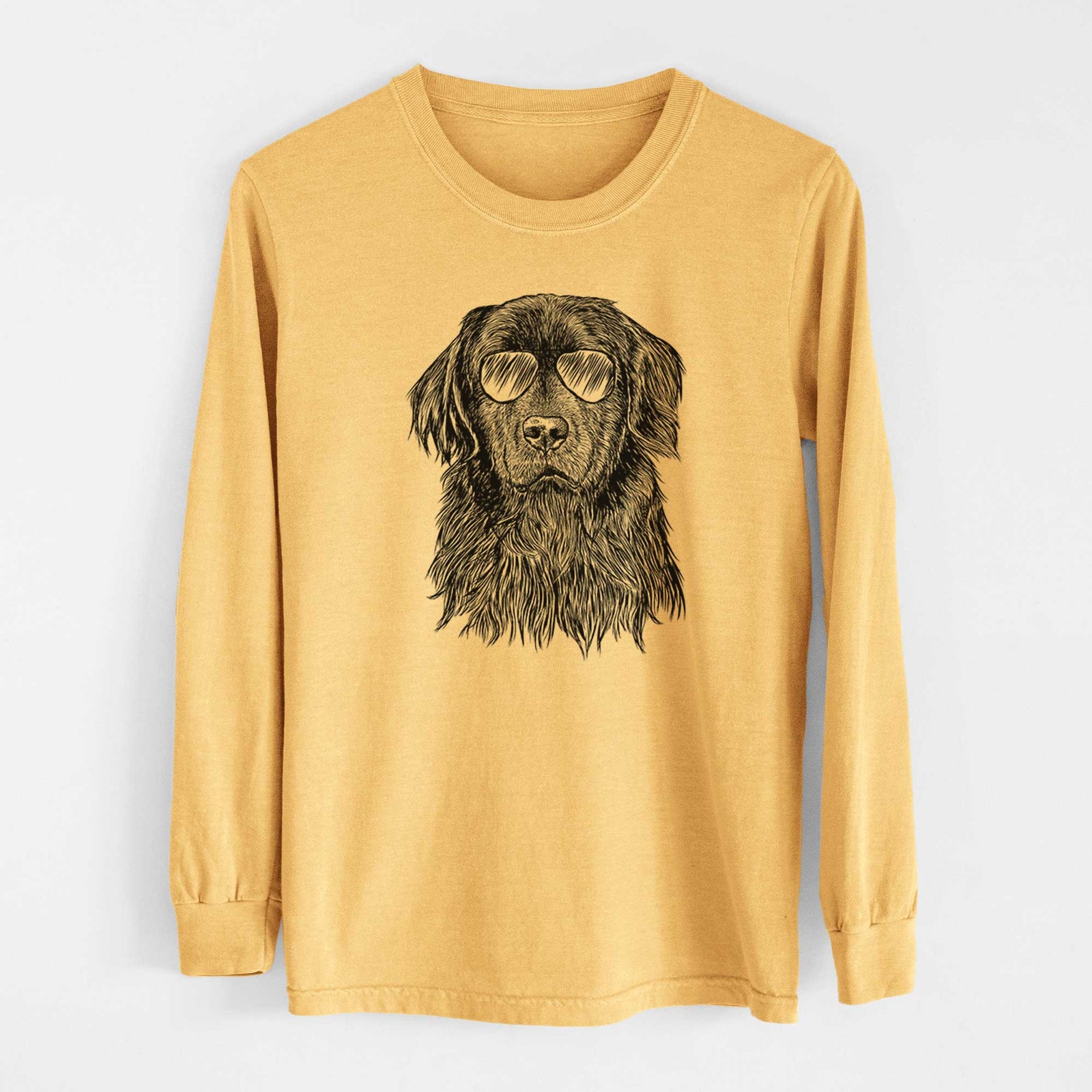 Aviators Jinx the Newfoundland - Heavyweight 100% Cotton Long Sleeve