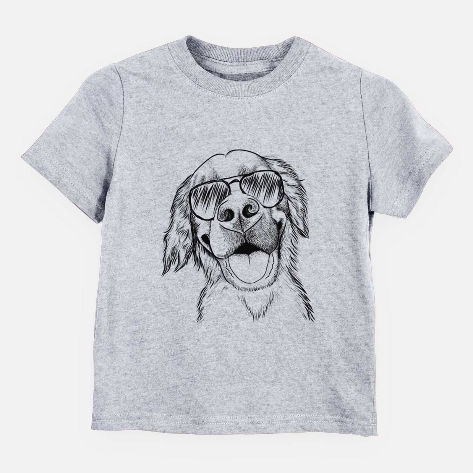 Aviator Jordy the Golden Retriever - Kids/Youth/Toddler Shirt