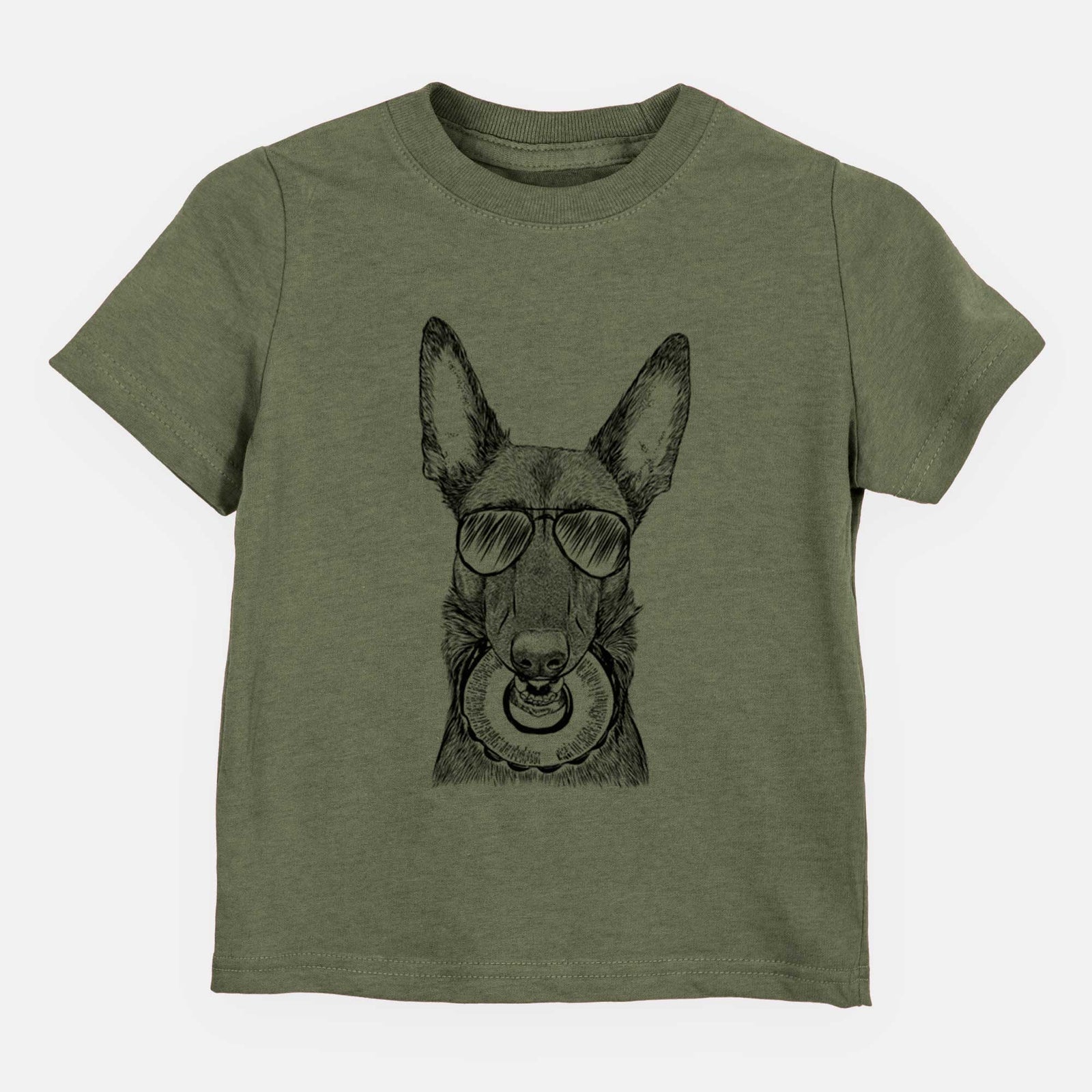 Aviator Juno the Belgian Malinois - Kids/Youth/Toddler Shirt