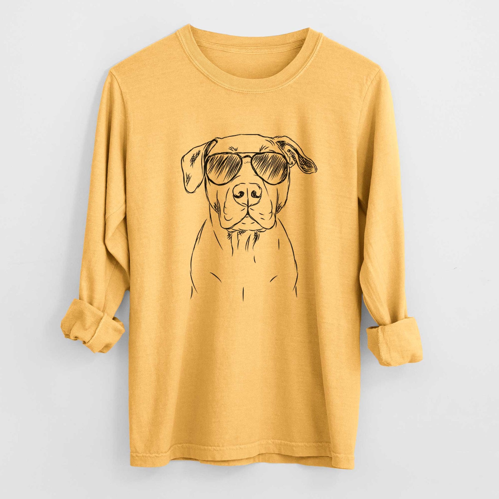 Aviators Kadin the Pitbull - Heavyweight 100% Cotton Long Sleeve