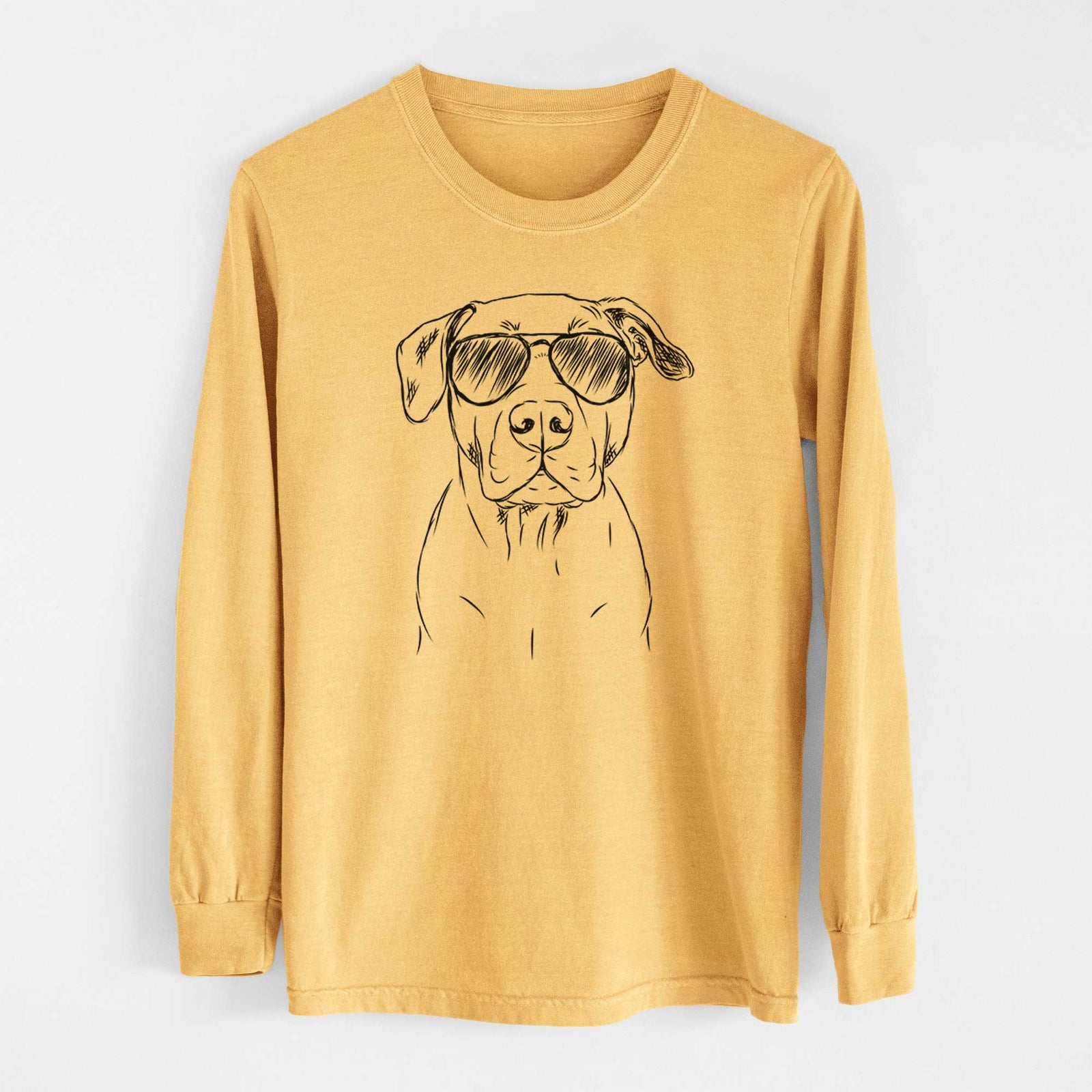 Aviators Kadin the Pitbull - Heavyweight 100% Cotton Long Sleeve