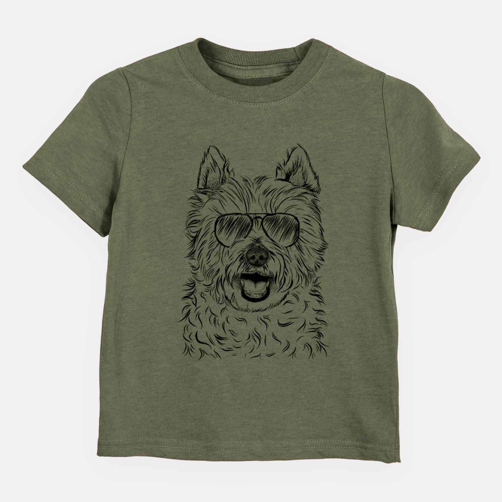 Aviator Kami the West Highland Terrier - Kids/Youth/Toddler Shirt