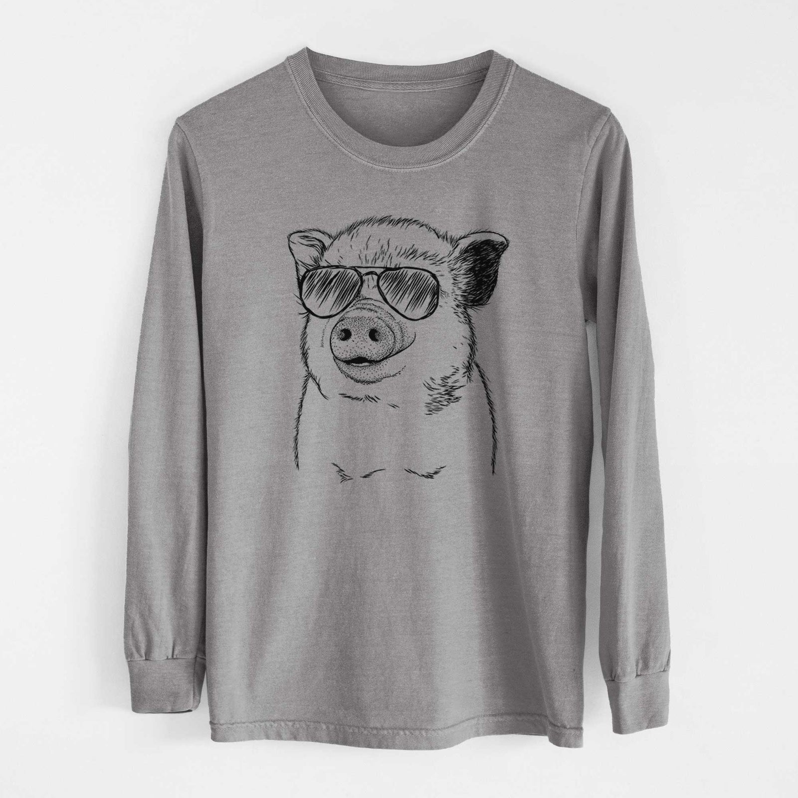 Aviators Kevin the Spotted Pig - Heavyweight 100% Cotton Long Sleeve