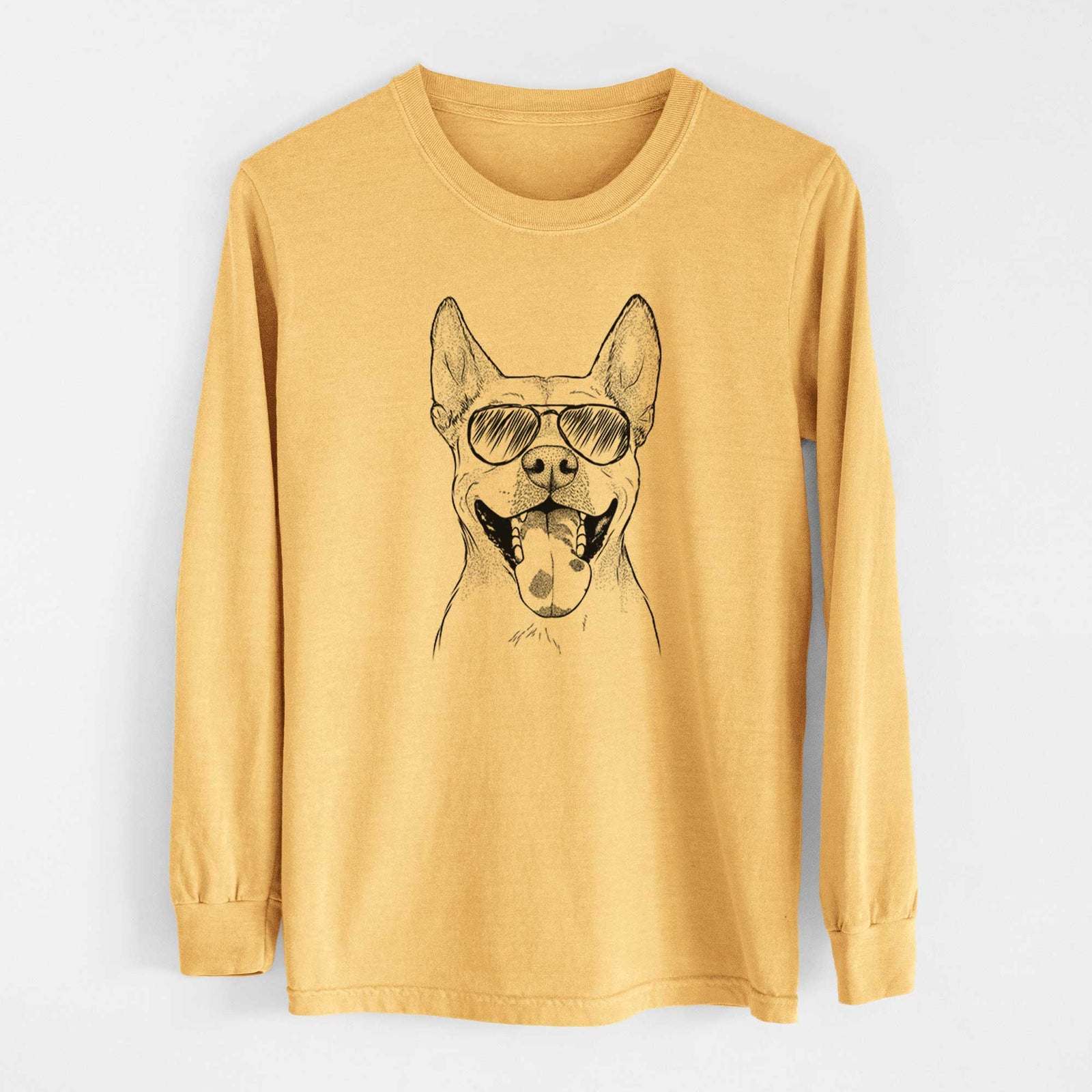 Aviators Khaleesi the Carolina Dog - Heavyweight 100% Cotton Long Sleeve