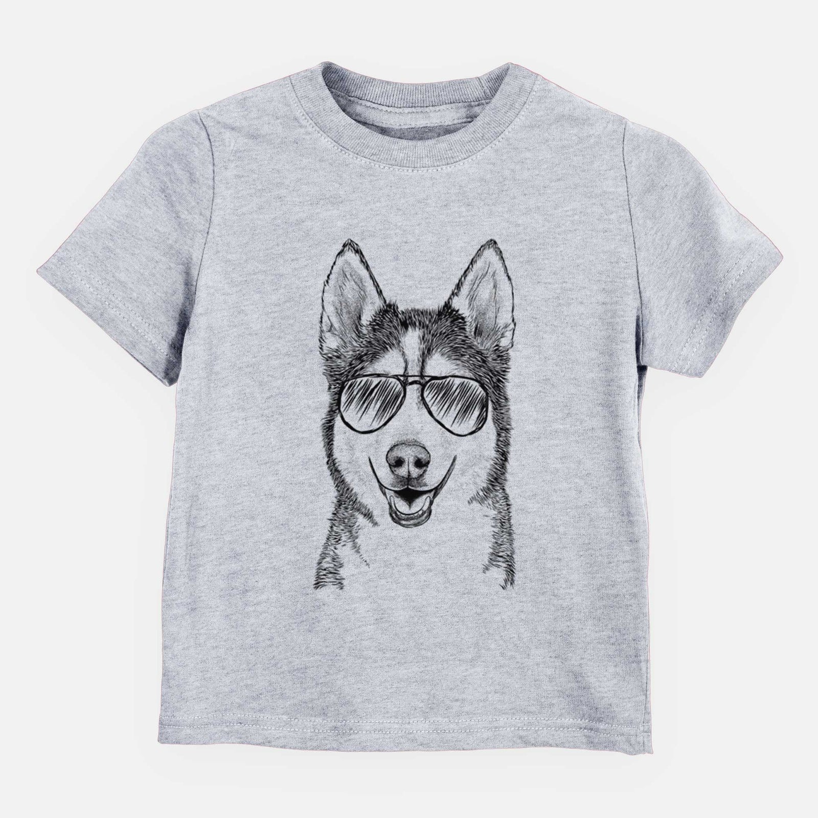 Aviator Kira the Siberian Husky - Kids/Youth/Toddler Shirt