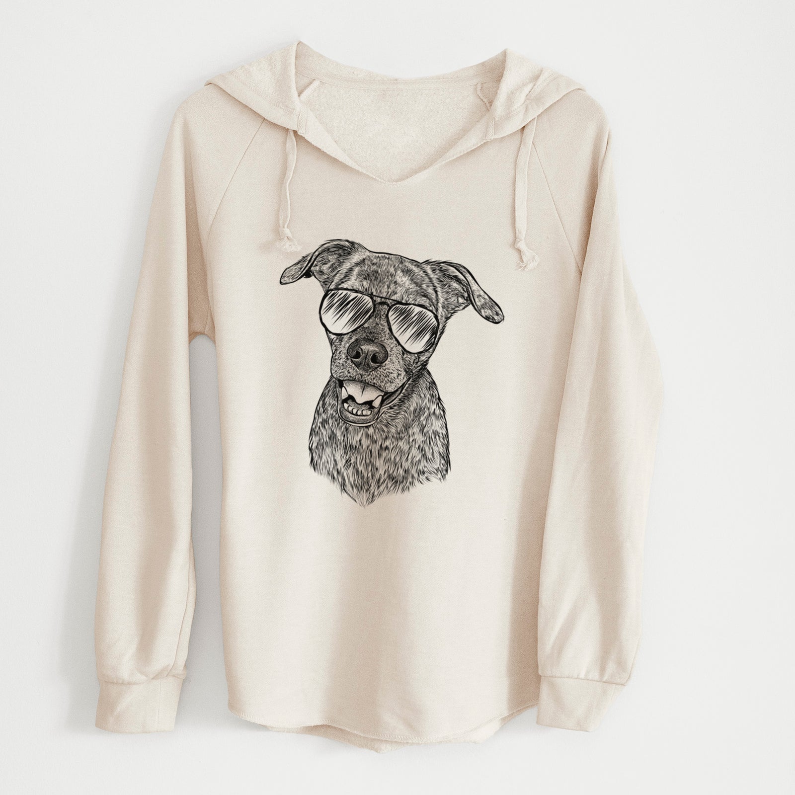 Aviator Kirby the Mountain Cur Mix - Cali Wave Hooded Sweatshirt