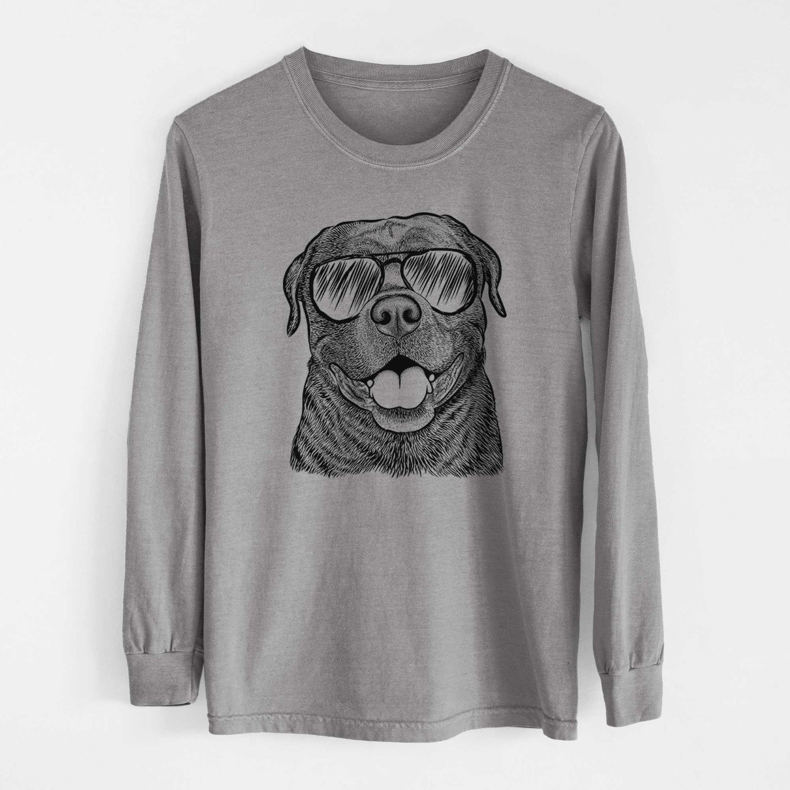 Aviators Kojak the Rottweiler - Heavyweight 100% Cotton Long Sleeve