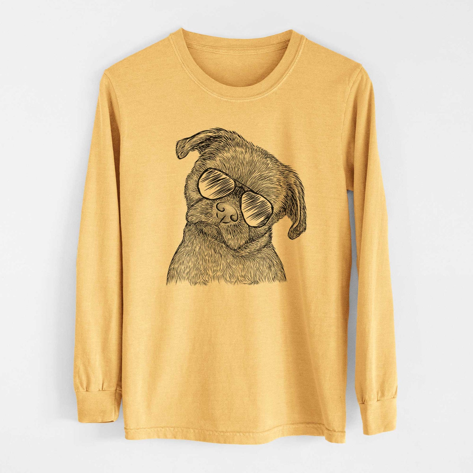 Aviators Koko the Shih Tzu - Heavyweight 100% Cotton Long Sleeve