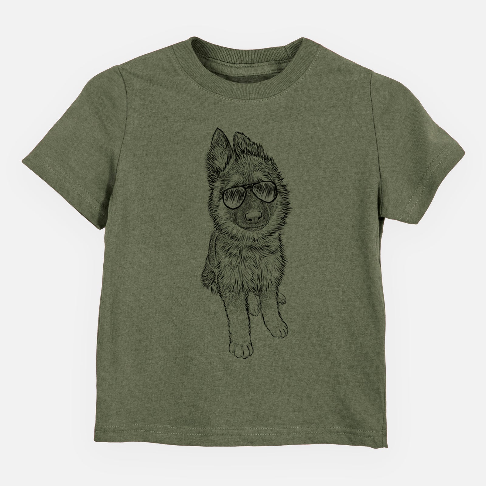 Aviator Kuyo the German Shepherd - Kids/Youth/Toddler Shirt