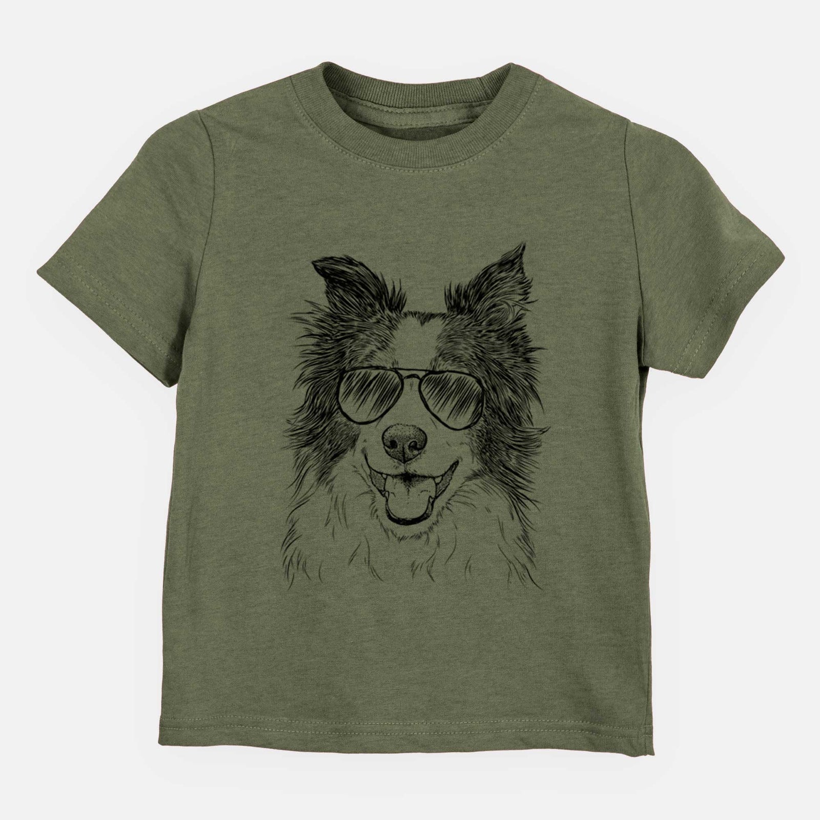 Aviator Kylee the Border Collie - Kids/Youth/Toddler Shirt