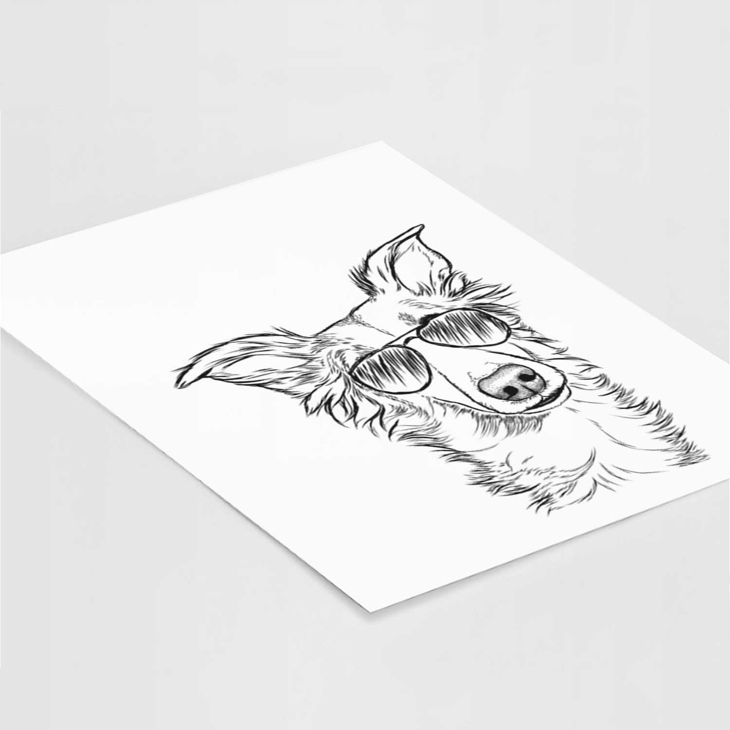 Kyu the Windsprite Art Print