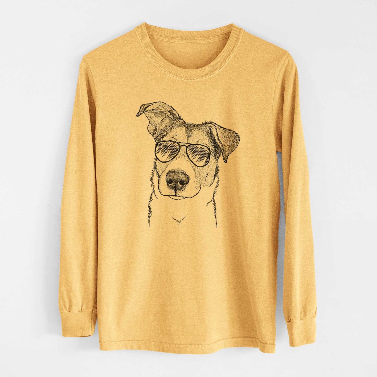Aviators Leia the Mixed Breed - Heavyweight 100% Cotton Long Sleeve
