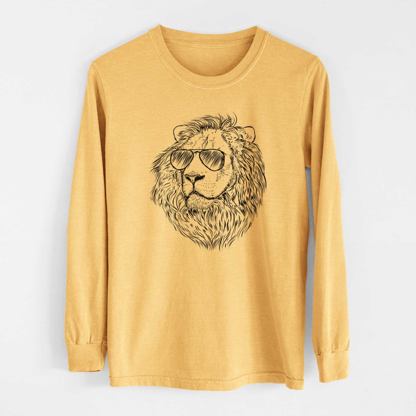 Aviators Lenny the Lion - Heavyweight 100% Cotton Long Sleeve