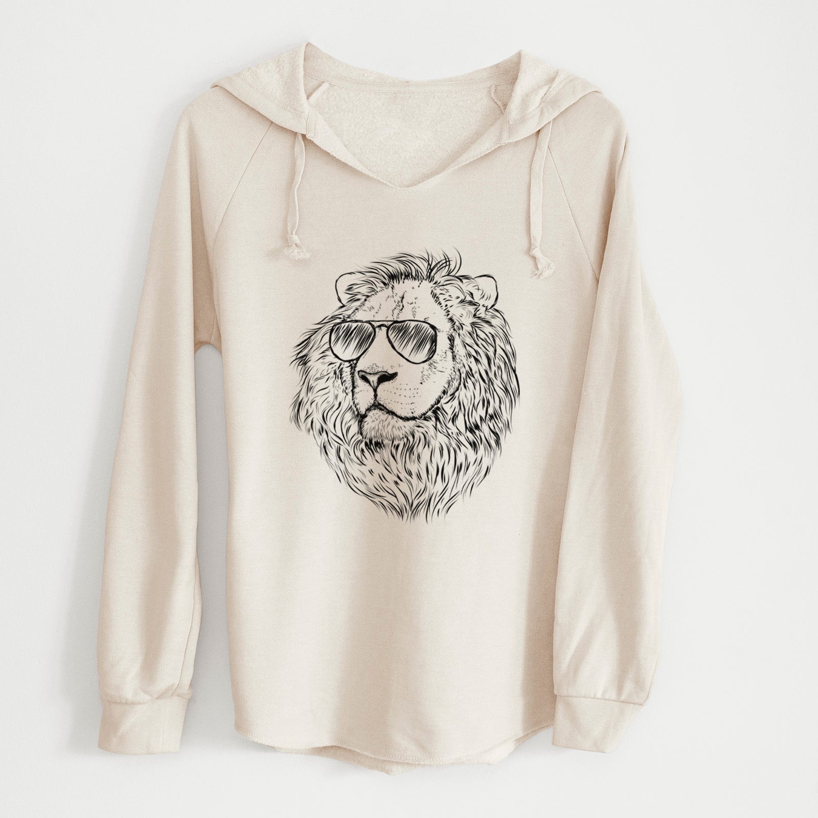 Aviator Lenny the Lion - Cali Wave Hooded Sweatshirt