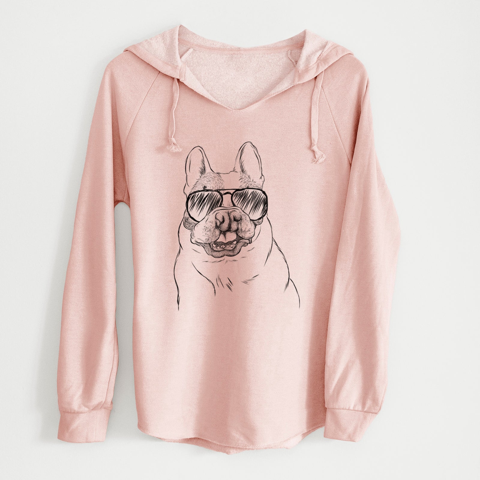 Aviator Lentil the French Bulldog - Cali Wave Hooded Sweatshirt